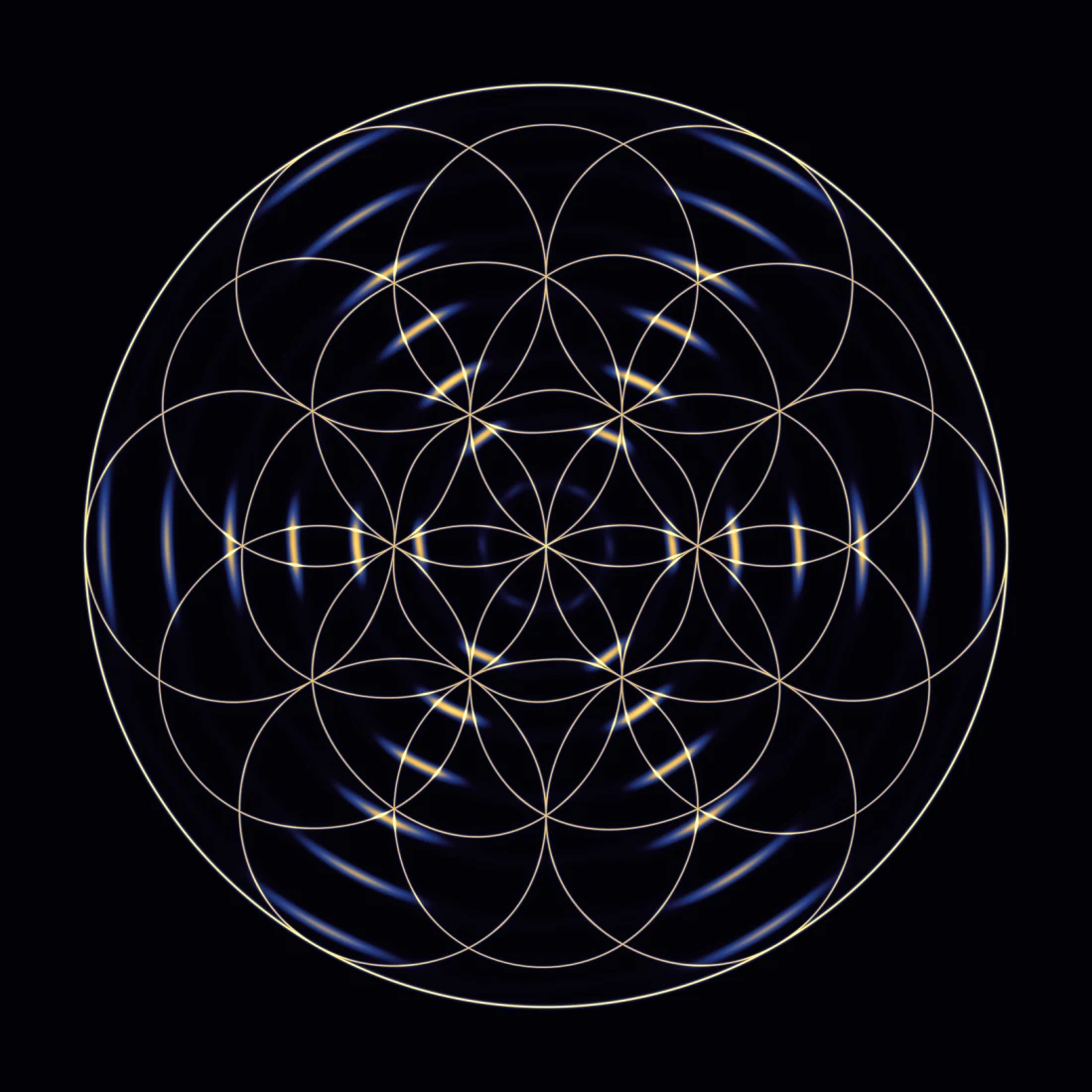 Modo Agua: Flor de la vida a 528 Hz